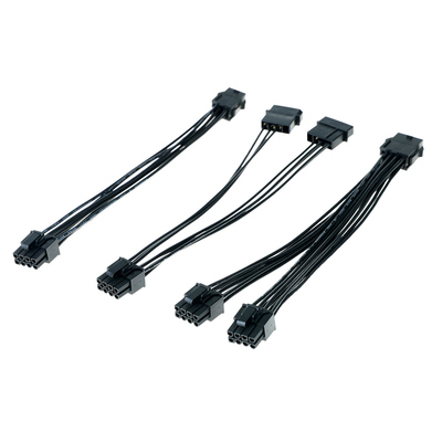 电脑显卡二大6pin8p拓展转接线