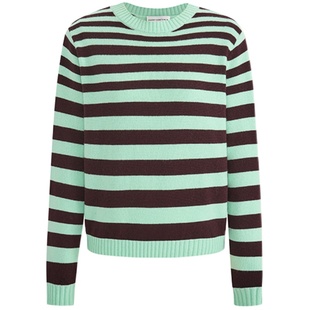 J1M5买手店 SHORT SENTENCE 短句24秋冬 双色条纹针织毛衣
