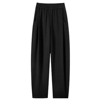 时尚简约高腰长裤裤子高级感