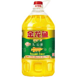 金龙鱼精炼一级大豆油5L/桶非转基因 食用油