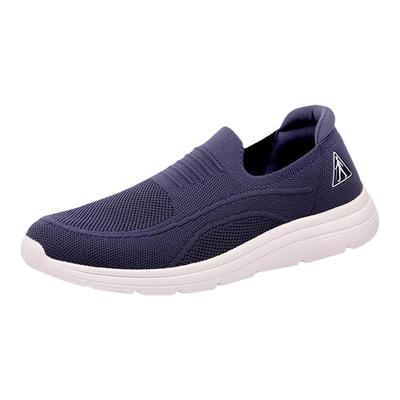 足力健老人鞋专柜正品男鞋透气春秋一脚蹬休闲软底舒适轻便爸爸鞋