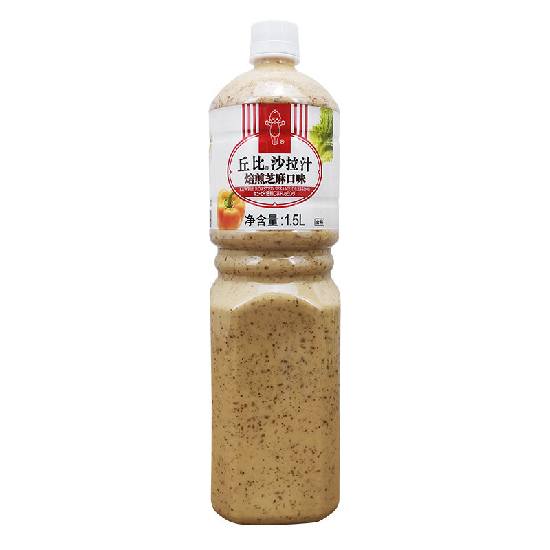 焙煎芝麻口味瓶装整箱丘比沙拉汁