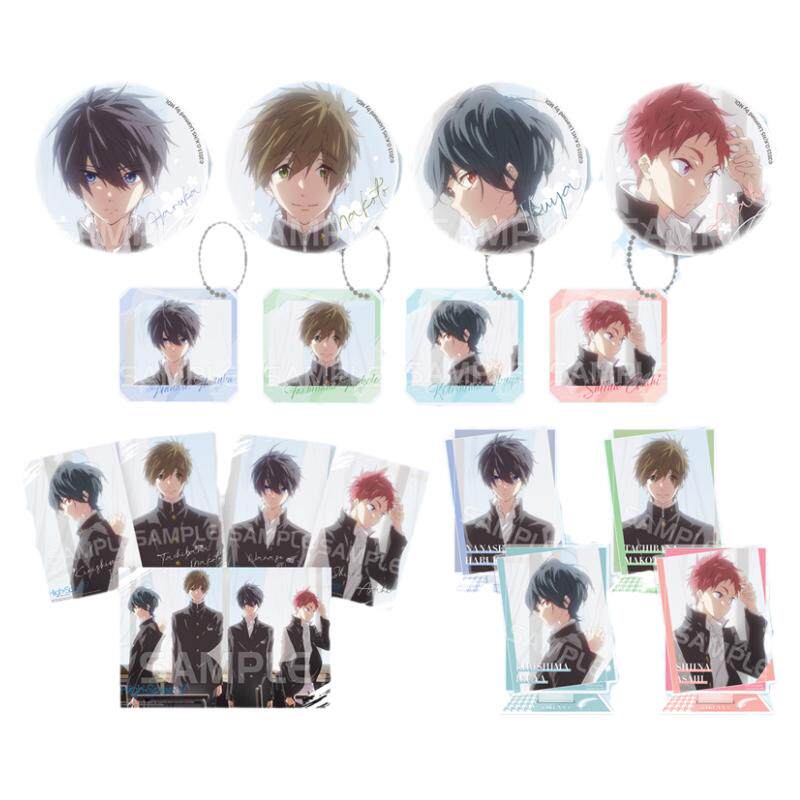 星河动漫 Free！七濑遥 橘真琴 桐岛郁弥  黑色制服系列 周边
