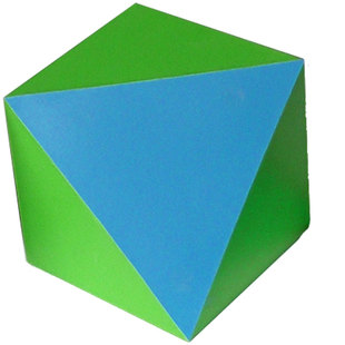 教具数学具立体几何体截面模型磁性正方体高初中小学儿童益智大号