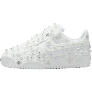 Nike/耐克正品AF1 x Swarovski男女时尚运动板鞋CV7668-100