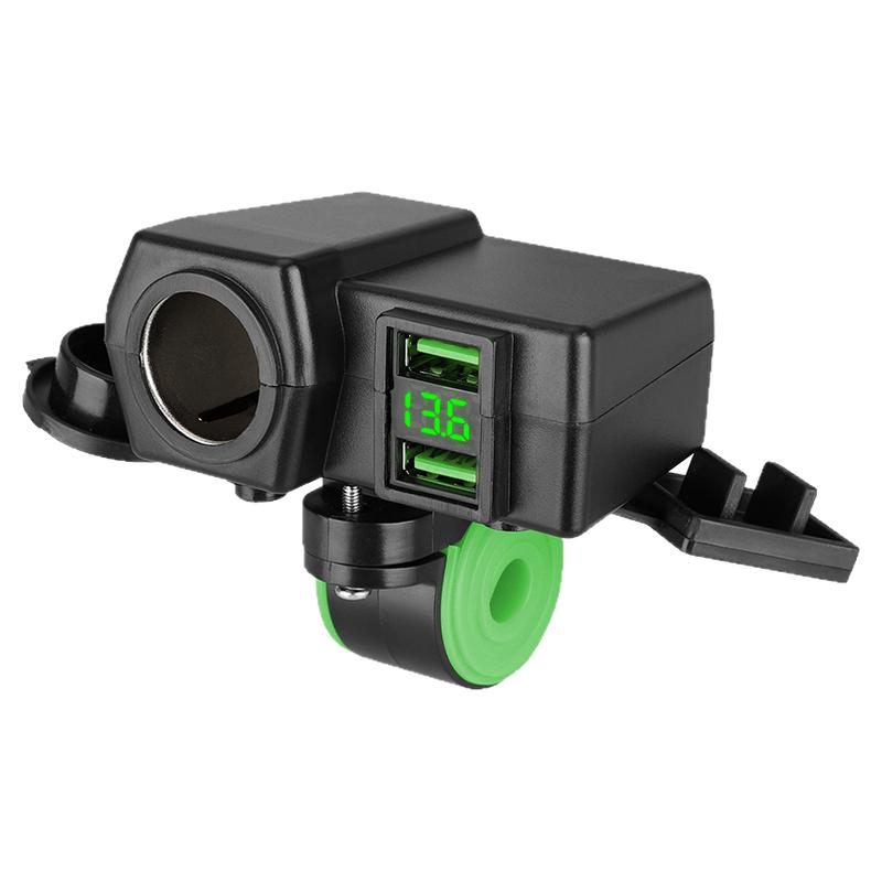 悠亮摩托车点烟器手机usb充电器