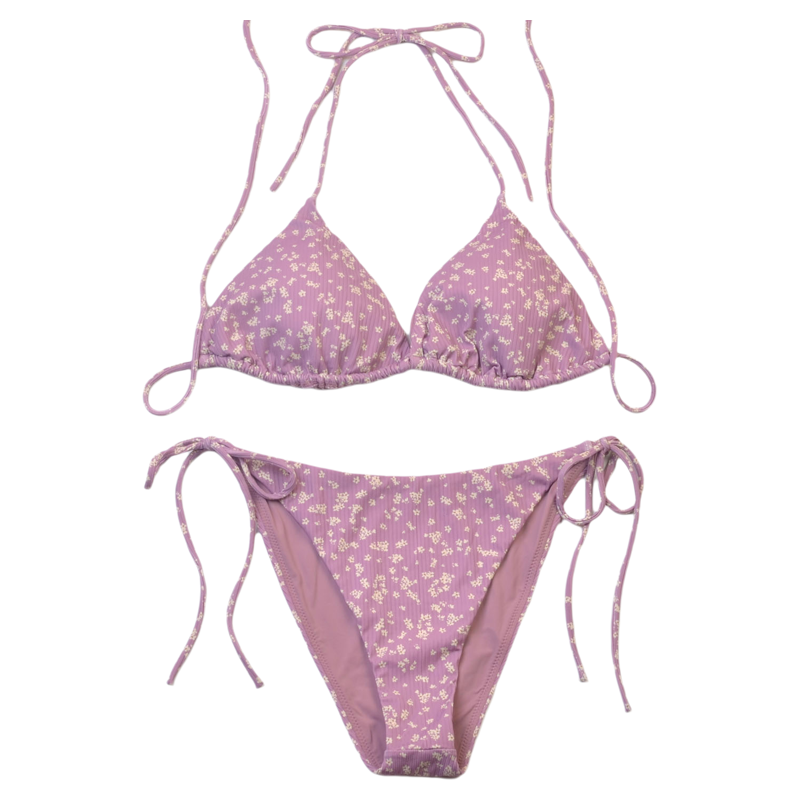 澳洲时尚品牌*V*A夏日海边碎花比基尼性感bikini度假泳装多款