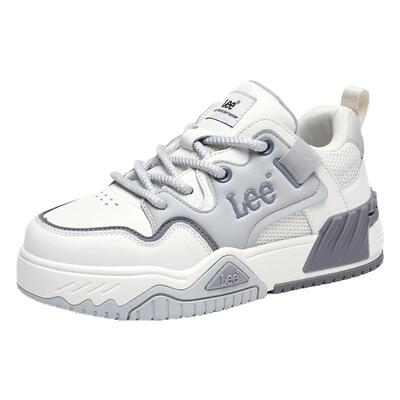 Lee春季透气厚底增高男士板鞋