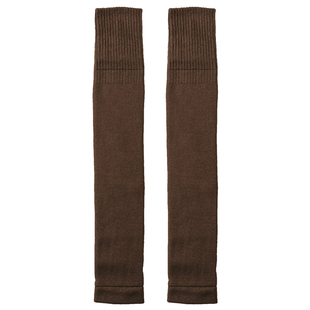 羊绒护膝袜子女冬天加绒加厚羊毛过膝长筒袜套保暖防滑大腿高筒袜