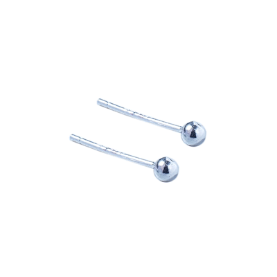 耳钉银泰福银S999足银