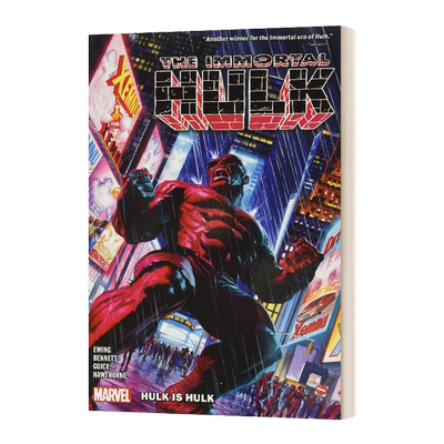 英文原版 Immortal Hulk Vol 7 Hulk is Hulk 不朽绿巨人浩克7 英文版 进口英语原版书籍