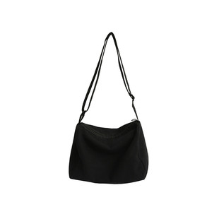 大容量防泼水尼龙布工装包韩版潮牌嘻哈时尚百搭单肩斜挎包包男女