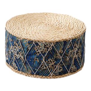 草编蒲团坐垫加厚榻榻米坐墩地墩垫编织坐垫地上蒲垫客厅垫子家用