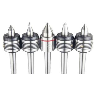 莫氏4号回转顶针长轴数控车床活动顶针重型旋转合金高速防震顶针