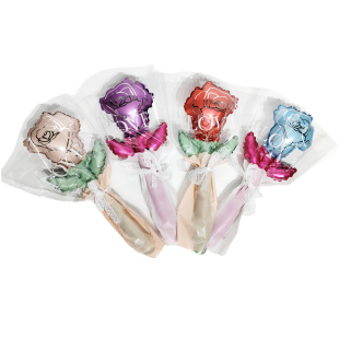 38妇女节花束气球表白幼儿园仪式感花礼品商场活动赠品布置地摊