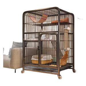 全新升级多层猫爬架猫笼家用室内超大空间带厕所猫咪别墅加大侧门