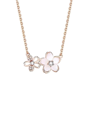 樱花之恋项链女温婉气质感