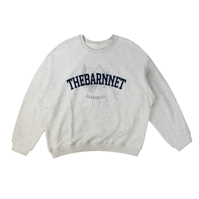 韩国潮牌卫衣thebarnnet慵懒风