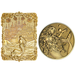 火漆印章人鱼爱而不得悲伤泡沫失恋原创浮雕礼物文创装饰文具手账