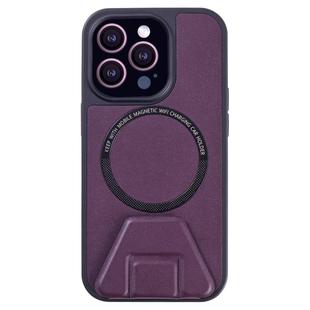 新款支点适用苹果16Promax手机壳带支架iPhone17全包保护套支撑13皮革12防摔14男女款磁吸无线充AIR皮质橙色