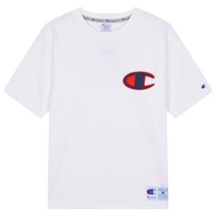 Champion冠军T恤女夏季刺绣大C logo纯棉透气情侣圆领短袖上衣男