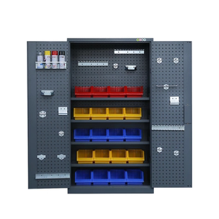 重型工具柜车间加厚铁皮储物柜汽修厂五金工具车带抽屉工厂收纳柜