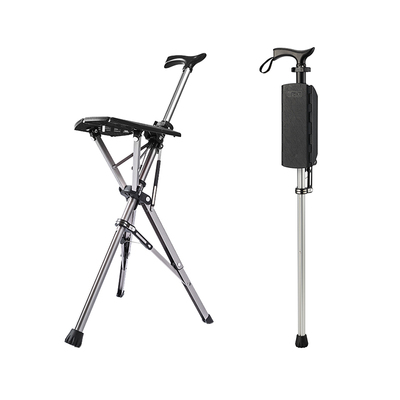 Step2Gold Ta-Da台达椅二代加高款 手杖椅子折叠拐杖椅便携登山杖