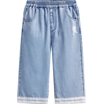 爱法贝女童春秋休闲长裤