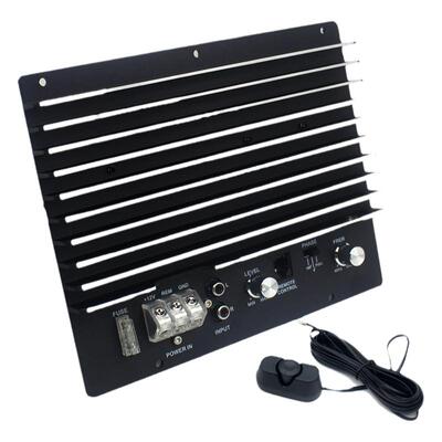 新品1500W发烧大功率10寸12寸低音炮功放板无源低音炮单路功放12V