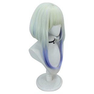 摇滚乐乃淑女之嗜好 白矢环cos假发头皮顶短发渐变COSPLAY假毛