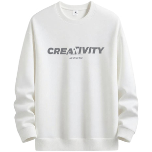 NASA卫衣男士2026新款加绒加厚男生秋冬青少年宽松保暖长袖打底衫