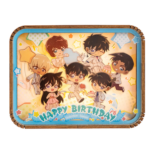 猫的天空之城let'sparty怪盗基德发光摆件柯南周边卧室同人小夜灯