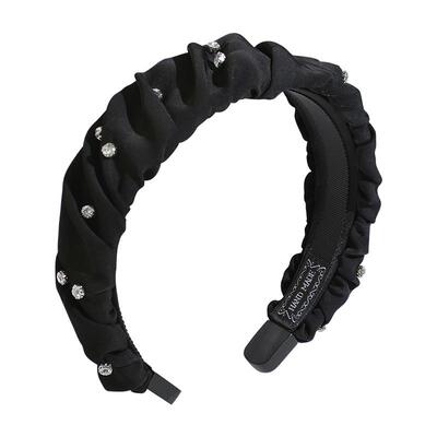 L9000/温柔法式复古重工褶皱发箍