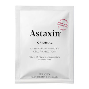 Astaxin天然虾青素软胶囊20粒/袋抗氧去黄口服雨生红球藻活动专用