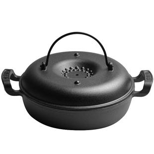 加厚铸铁烤红薯锅家用烤地瓜锅烧烤土豆玉米机生铁烤锅烤红薯神器