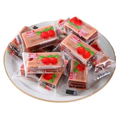 自强山楂汉堡独立小包装