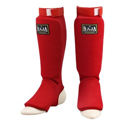raja针织泰拳护腿搏击散打护脚套