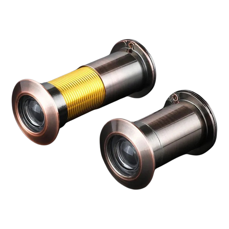 入户门堵孔洞门镜家用高清防盗门猫眼门镜防偷窥防拆防撬金属猫眼