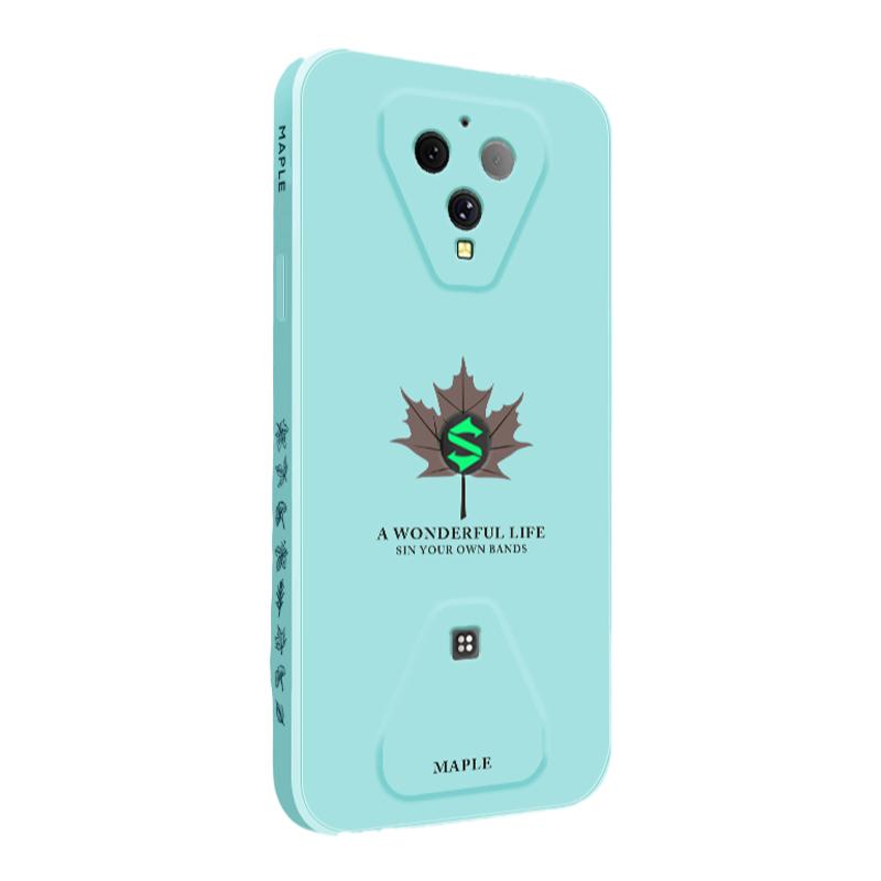 腾讯黑鲨3手机壳侧边3s一叶知秋