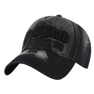 lackpard帽子男士加大加深硬顶棒球帽显脸小复古四季鸭舌帽大头围