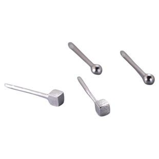 S999纯银耳钉女养耳洞2026新款爆款高级感耳环睡觉免摘耳骨钉耳饰