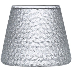 新款高档日式锤纹富士山玻璃杯水杯男女学生网红果汁牛奶水杯耐热