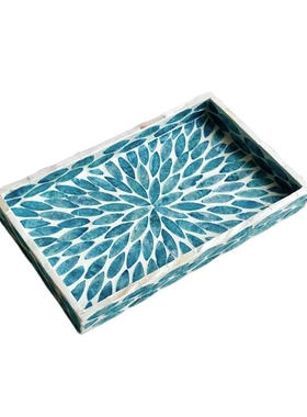 首饰茶点香薰钥匙托盘玄关收纳盘