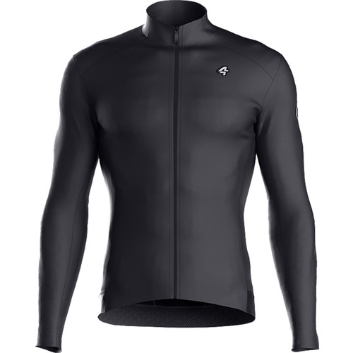 兰帕达0-10度防风防水抓绒骑行外套男夹克套装秋冬公路自行车龙韵