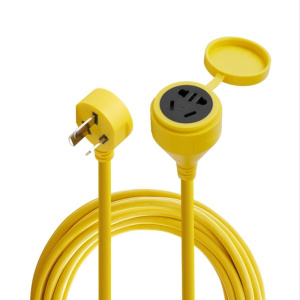 公牛新能源电动汽车充电延长线16a插座接拖线板10m20米比亚迪五菱