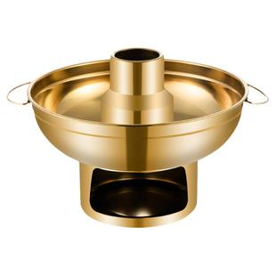 泰式冬阴功锅商用一人单人火锅酒精炉干锅老式木炭火锅小铜锅家用