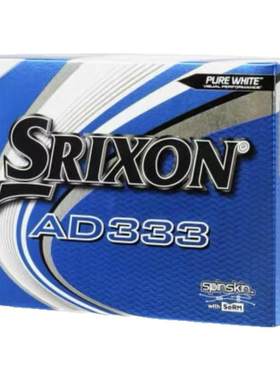Srixon 史力胜 高尔夫球 二层球 双层球 远距离初学两层球 AD333