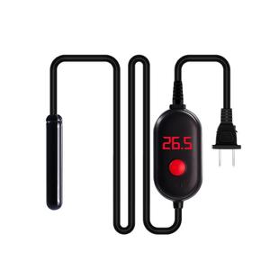 迷你加热棒自动恒温小型斗鱼缸变频省电热带鱼乌龟低水位加温棒器