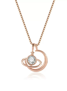 生日礼物法式名媛礼服项链