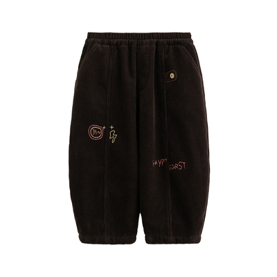 男童加绒休闲裤保暖厚冬装百搭